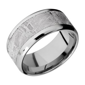 Lashbrook CC10B17(NS)/METEORITE Cobalt Chrome Wedding Ring or Band
