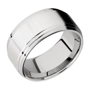Lashbrook CC10F2S Cobalt Chrome Wedding Ring or Band