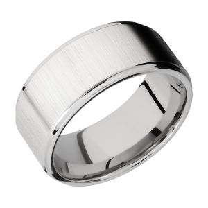 Lashbrook CC10FGE Cobalt Chrome Wedding Ring or Band