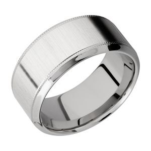 Lashbrook CC10HB2UMIL Cobalt Chrome Wedding Ring or Band