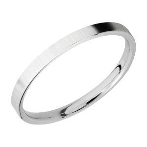 Lashbrook CC2FR Cobalt Chrome Wedding Ring or Band