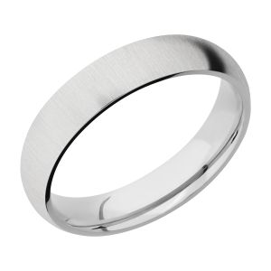 Lashbrook CC5D Cobalt Chrome Wedding Ring or Band