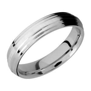 Lashbrook CC5F2S Cobalt Chrome Wedding Ring or Band