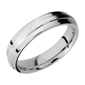 Lashbrook CC5FGEW Cobalt Chrome Wedding Ring or Band