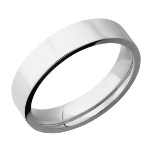 Lashbrook CC5FR Cobalt Chrome Wedding Ring or Band
