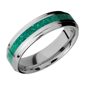 Lashbrook CC6B13(S)/MOSAIC Cobalt Chrome Wedding Ring or Band