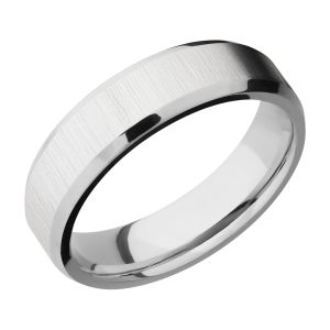 Lashbrook CC6B Cobalt Chrome Wedding Ring or Band