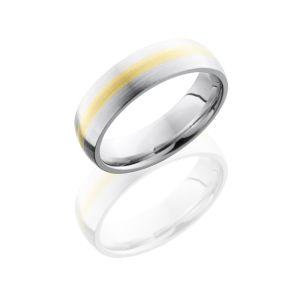 Lashbrook CC6D12-14KY Satin Cobalt Chrome Wedding Ring or Band