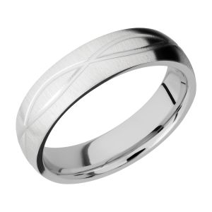 Lashbrook CC6DINF Cobalt Chrome Wedding Ring or Band