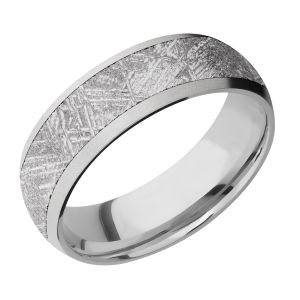 Lashbrook CC7D15/METEORITE Cobalt Chrome Wedding Ring or Band