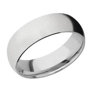 Lashbrook CC7D Cobalt Chrome Wedding Ring or Band