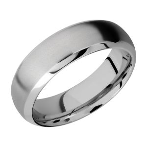 Lashbrook CC7DB Cobalt Chrome Wedding Ring or Band