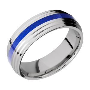 Lashbrook CC7F2S12/MOSAIC Cobalt Chrome Wedding Ring or Band