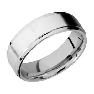 Lashbrook CC7FGE Cobalt Chrome Wedding Ring or Band