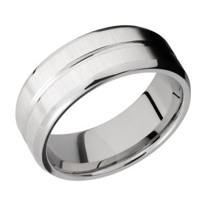 Lashbrook CC8B11U Cobalt Chrome Wedding Ring or Band