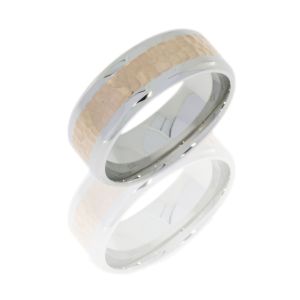 Lashbrook CC8B14-14KR(NS) POLISH Cobalt Chrome Wedding Ring or Band