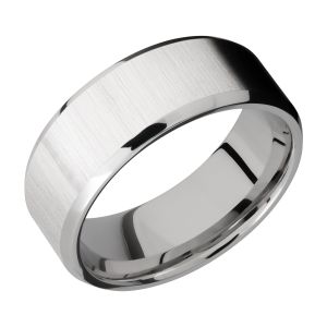 Lashbrook CC8B Cobalt Chrome Wedding Ring or Band