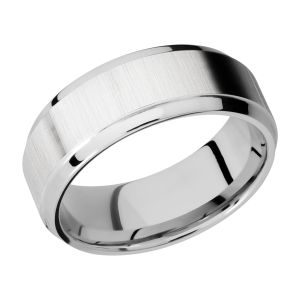 Lashbrook CC8B(S) Cobalt Chrome Wedding Ring or Band