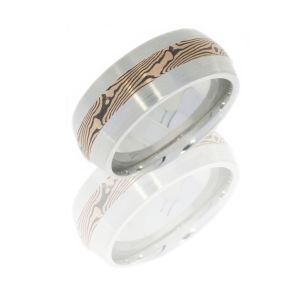 Lashbrook CC8D13-M14KRSH SATIN Cobalt Chrome Wedding Ring or Band