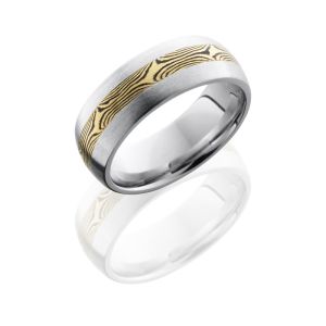 Lashbrook CC8D13-M18KYSH Satin Cobalt Chrome Wedding Ring or Band