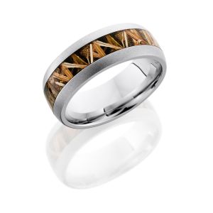 Lashbrook CC8D14/MOCBLADES BEADBLAST Cobalt Chrome Wedding Ring or Band