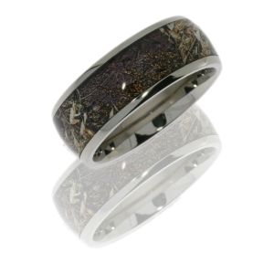 Lashbrook CC8D15/MOCDB POLISH Cobalt Chrome Wedding Ring or Band