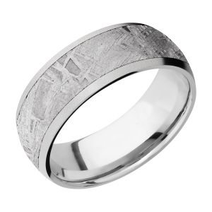 Lashbrook CC8D16/METEORITE Cobalt Chrome Wedding Ring or Band