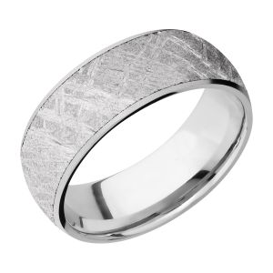Lashbrook CC8D17/METEORITE Cobalt Chrome Wedding Ring or Band
