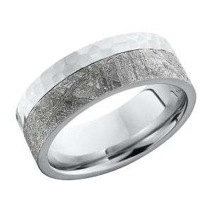Lashbrook CC8F15OCE/METEORITE Cobalt Chrome Wedding Ring or Band
