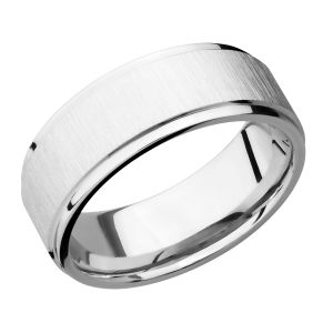 Lashbrook CC8FGE Cobalt Chrome Wedding Ring or Band
