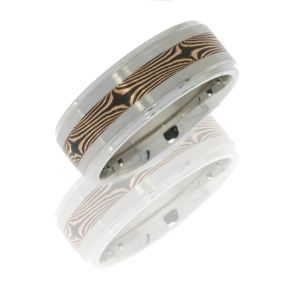 Lashbrook CC8FGE13/M14KRSH SATIN-POLISH Cobalt Chrome Wedding Ring or Band