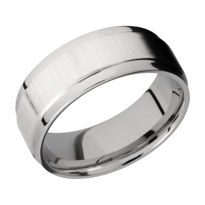 Lashbrook CC8FGEW Cobalt Chrome Wedding Ring or Band