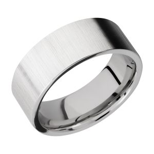 Lashbrook CC8FR Cobalt Chrome Wedding Ring or Band