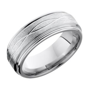 Lashbrook CC8REFINF Cobalt Chrome Wedding Ring or Band