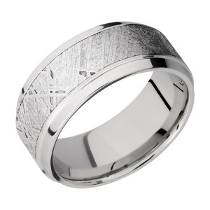 Lashbrook CC9B16(S)/METEORITE Cobalt Chrome Wedding Ring or Band