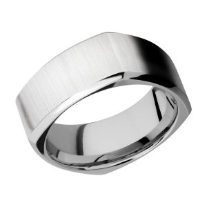 Lashbrook CC9BSQ Cobalt Chrome Wedding Ring or Band