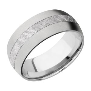 Lashbrook CC9D13/METEORITE Cobalt Chrome Wedding Ring or Band