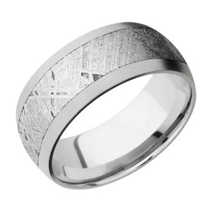 Lashbrook CC9D16/METEORITE Cobalt Chrome Wedding Ring or Band