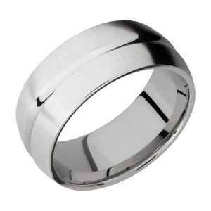 Lashbrook CC9DC Cobalt Chrome Wedding Ring or Band