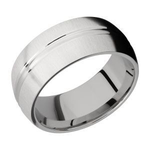 Lashbrook CC9DD Cobalt Chrome Wedding Ring or Band