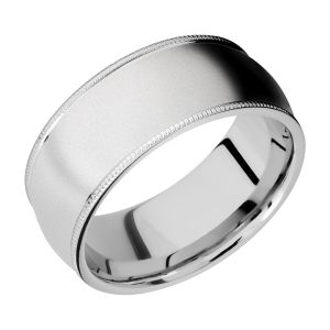 Lashbrook CC9DMIL Cobalt Chrome Wedding Ring or Band