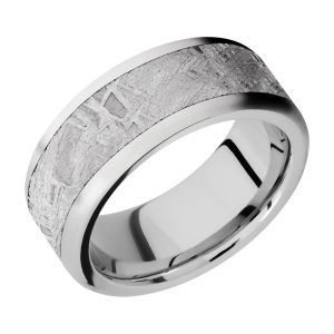 Lashbrook CC9F16/METEORITE Cobalt Chrome Wedding Ring or Band