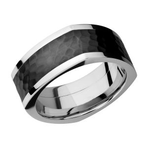 Lashbrook CCPF9FSQ16/ZIRCONIUM Cobalt Chrome Wedding Ring or Band