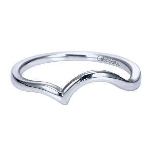 Gabriel 14 Karat Contemporary Wedding Band WB7714W4JJJ