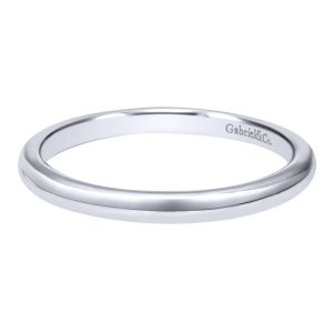 Gabriel 14 Karat Contemporary Wedding Band WB10777W4JJJ