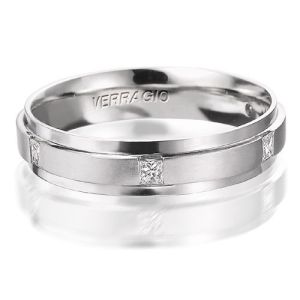 Verragio Platinum Diamond Wedding Band VWD-5924