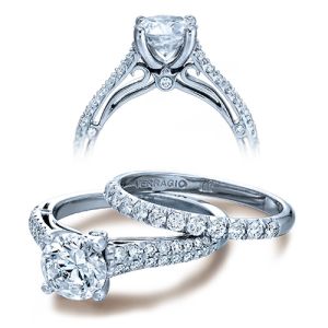 Verragio 18 Karat Couture Engagement Ring Couture-0394