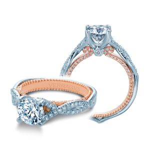 Verragio Couture-0446-2WR Platinum Engagement Ring