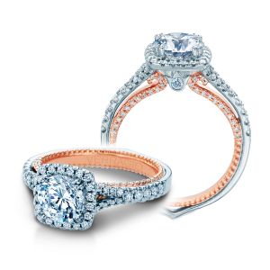 Verragio Couture-0448CU-2WR Platinum Engagement Ring