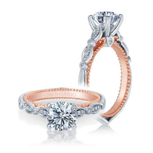 Verragio Couture-0476R-2WR Platinum Engagement Ring